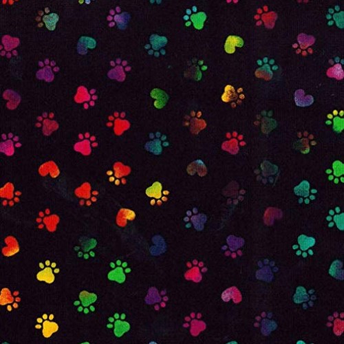100% Cotton Fabric Sold by The Yard 1 Yard = 36 in. Length Tie Dy...