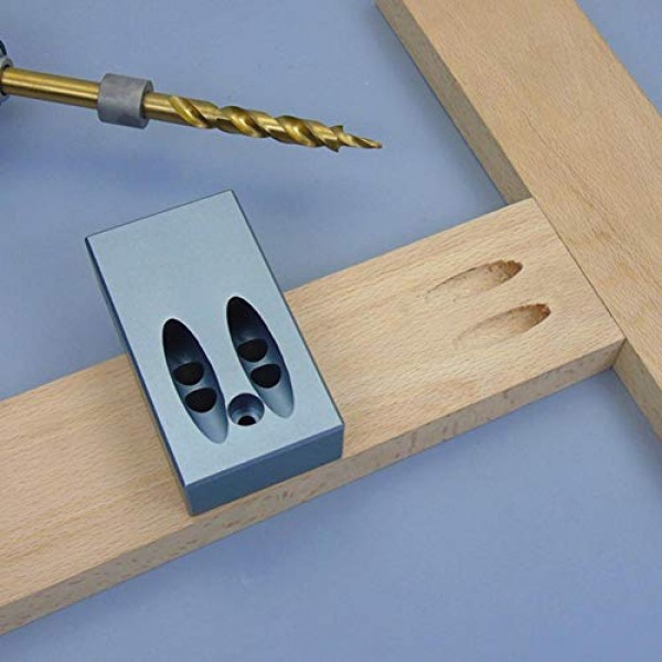 Jocestyle DIY Woodworking Oblique Hole Positioner,Oblique Hole Dev...