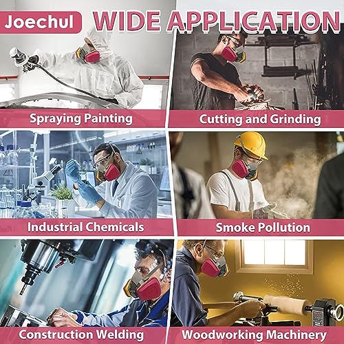 Respirator Filters - 60923 Filter Cartridges for Respirator Mask, ...