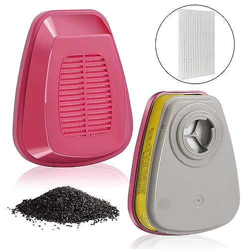 Respirator Filters - 60923 Filter Cartridges for Respirator Mask, ...