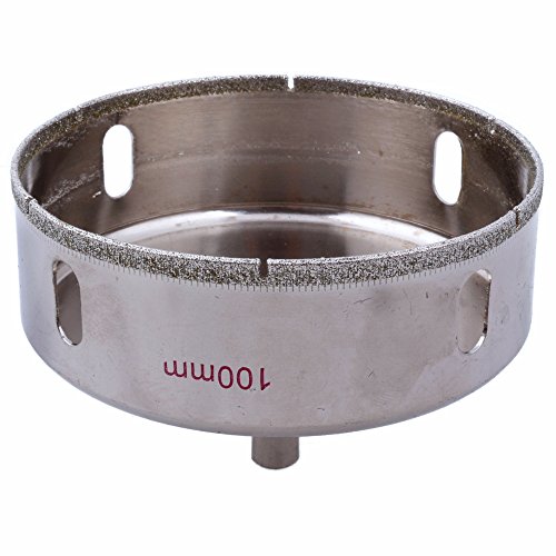 100mm 4 Diamond Hole Saws Drill Bit Masonry Drilling Tools for St...