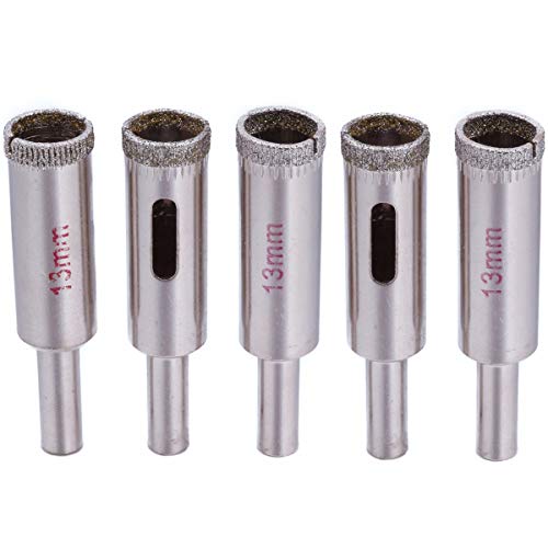 13mm 1/2 Diamond Hole Saw Drill Bit Coated Masonry Tools for Rock...