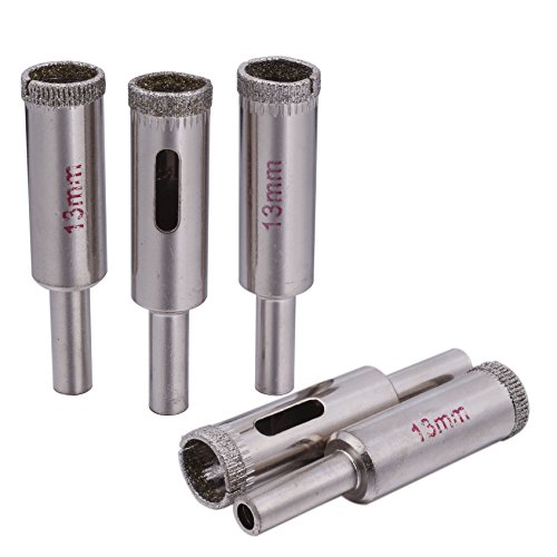 13mm 1/2 Diamond Hole Saw Drill Bit Coated Masonry Tools for Rock...