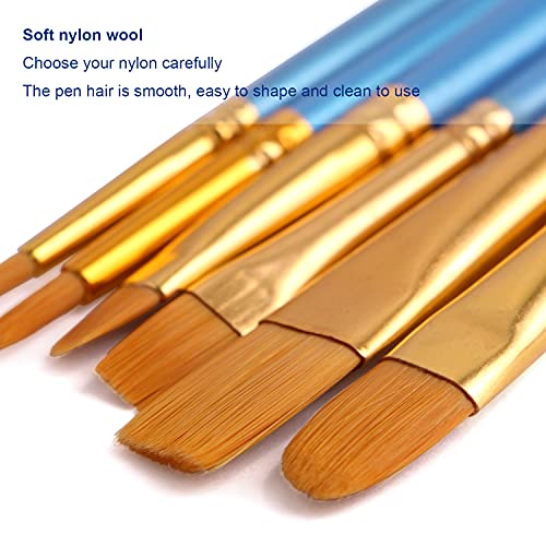 JOINREY Paint Brushes Set,20 Pcs Round Pointed Tip Paintbrushes Ny...