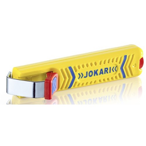 Jokari 10270 Secura Cable Stripping Knife for All Standard Round C...