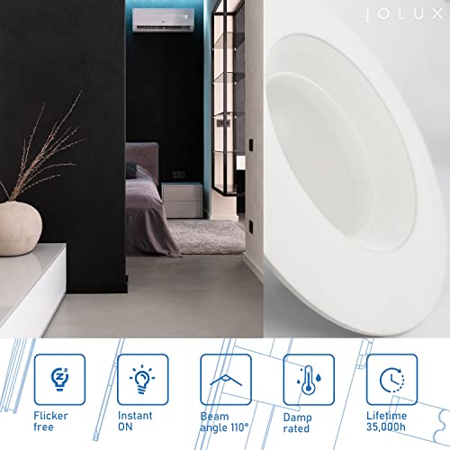 Jolux 4 Inch LED Can Lights Retrofit Recessed Lighting Selectable ...