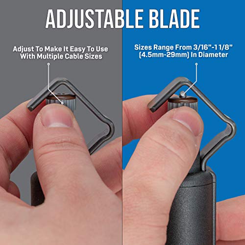 Jonard Tools CST-1900 Round Cable Stripper for Fast and Precise Ja...