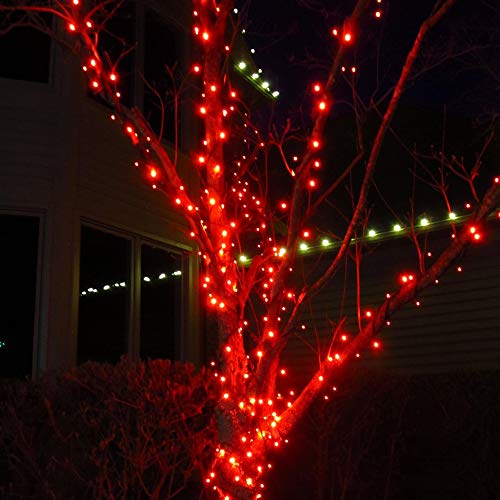 JosMega Upgraded Larger Solar Powered String Lights LED 8 Modes Ou...