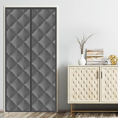 JOUALY Magnetic Thermal Insulated Door Curtain, Durable and Thicke...