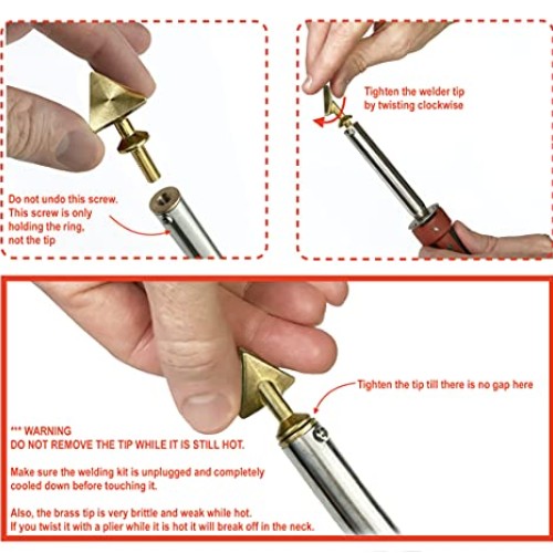 Jounjip Plastic Welding Repair Kit for Fuel Tank, Bumper, Canoe - ...