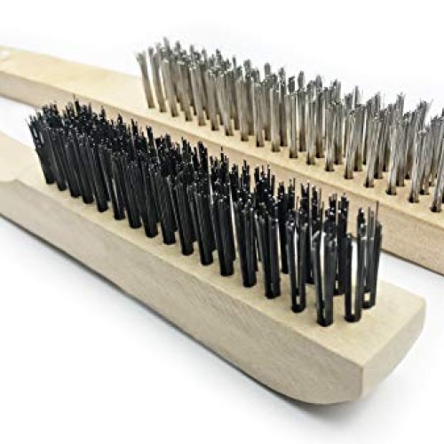 Welding Chipping Hammer + Stainless Steel/Carbon Steel Wire Scratc...