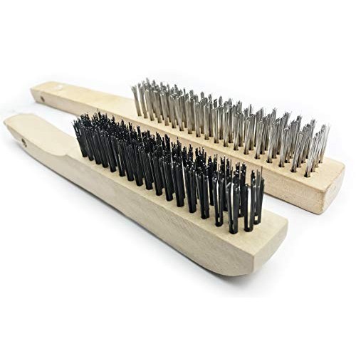 Welding Chipping Hammer + Stainless Steel/Carbon Steel Wire Scratc...