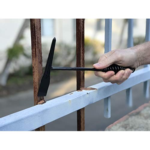 Welding Chipping Hammer + Stainless Steel/Carbon Steel Wire Scratc...