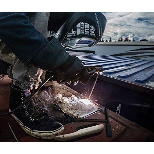 Welding Chipping Hammer + Stainless Steel/Carbon Steel Wire Scratc...