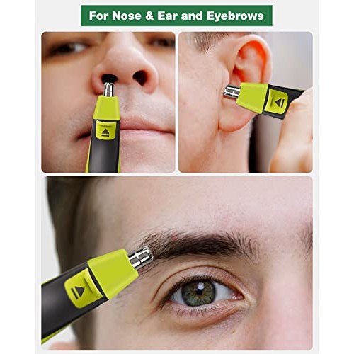 JOVNO Nose Hair Trimmer Replacement Heads Compatible with Philips ...