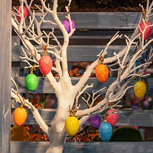 JOYAHO Styrofoam Eggs, 60 Pieces 5 Sizes Easter Smooth Polystyrene...