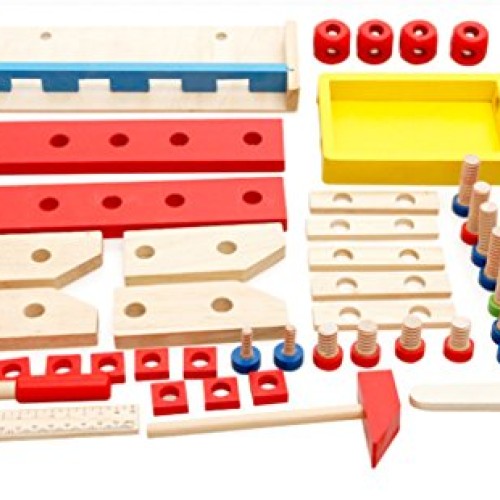 Joyeee Wooden Learning Workbench - Children Engineering Learn Work...