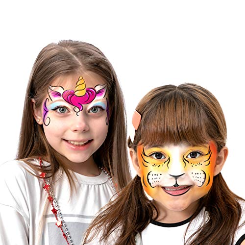 42pcs Face and Body Paint Crayons, Face Painting Kit Safe and Non-...