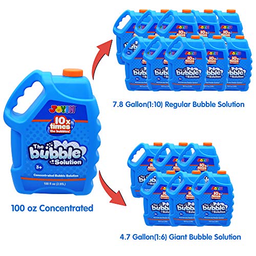 JOYIN 100 Oz Concentrated Bubble Solution up to 8 Gallon for Lar...