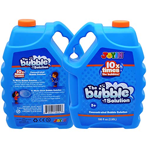 JOYIN 100 Oz Concentrated Bubble Solution up to 8 Gallon for Lar...
