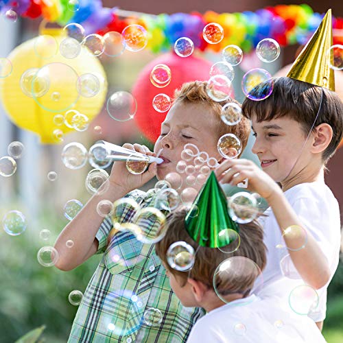 JOYIN 12 4oz Bubble Bottles with Wand Assortment for Kids, Bubble ...