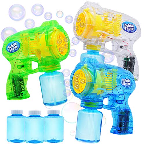 JOYIN 3 Bubble Blaster Kit Automatic Bubble Maker Blower Mach...
