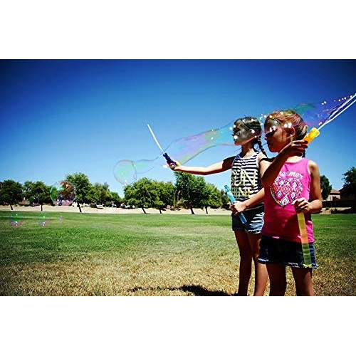 Joyin Toy 12 Pack 14’’ Big Bubble Wand Assortment 1 Dozen with B...