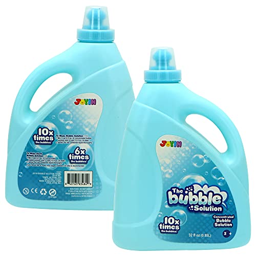 JOYIN Toy Bubble Solution Refill up to 2.5 Gallon Big Bubble Sol...