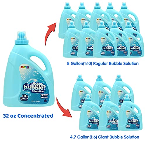 JOYIN Toy Bubble Solution Refill up to 2.5 Gallon Big Bubble Sol...