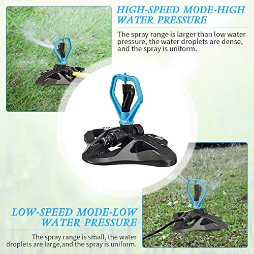 JOYXEON Garden Sprinkler 2020 Updated Lawn Sprinkler with Butterfl...