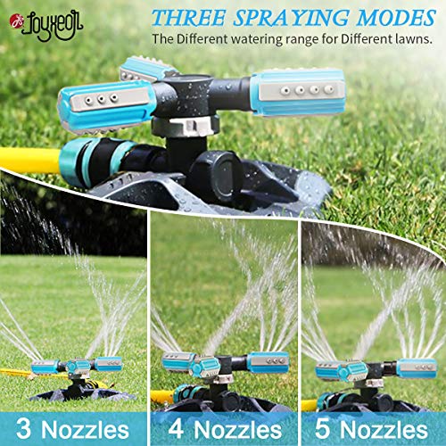 JOYXEON Garden Sprinkler 2020 Updated Lawn Sprinkler with Butterfl...