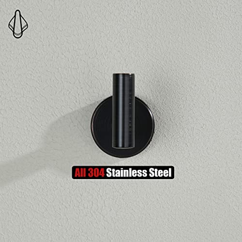 JQK Bathroom Towel Hook Oil Rubbed Bronze, 304 Stainless Steel 0.8...