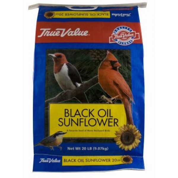 Jrk Seed & Turf Supply 50060 True Value, 20 LB, Black Oil Sunflowe...