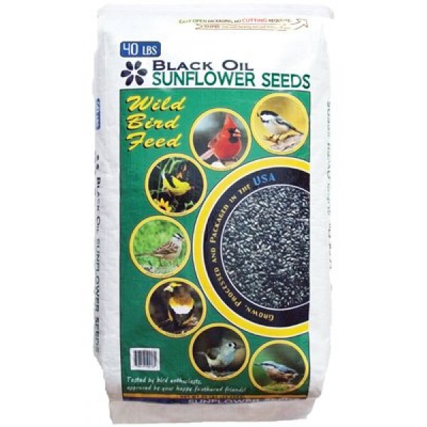 jrk seed & turf supply b110040t True Value, 40LB, Black Sunflower ...