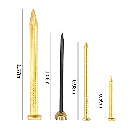 Jroyseter 130Pcs Picture Hangers & Nails, Photo Frame Accessories ...