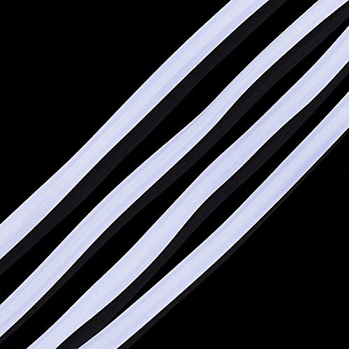 JSCARLIFE 100Pcs/Pack PE Metal Locking Wrap Ties Straps Nose Clip ...