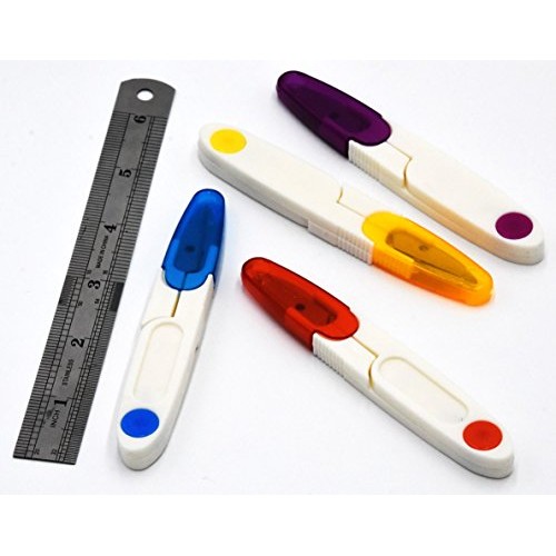 JSSHI 4Pcs Portable U Shape Embroidery Cross-Stitch Craft Thread C...