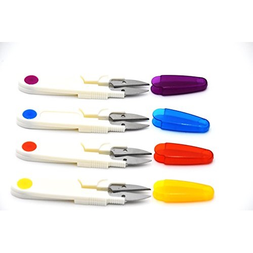 JSSHI 4Pcs Portable U Shape Embroidery Cross-Stitch Craft Thread C...
