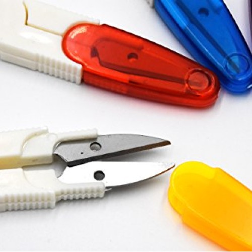 JSSHI 4Pcs Portable U Shape Embroidery Cross-Stitch Craft Thread C...