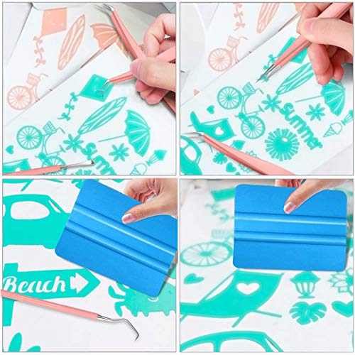 17PACK Weeding Craft Tool Weeding Tool Kit Upgrade Stainless Steel...