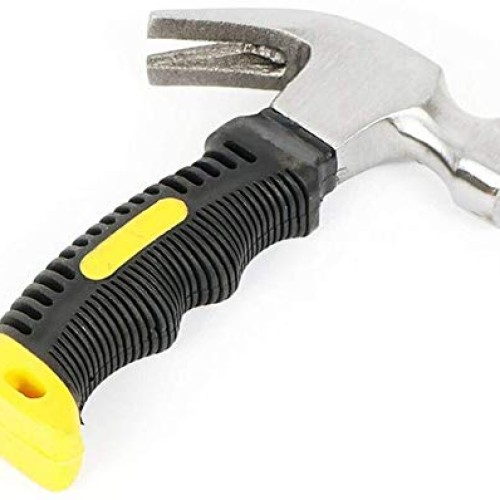 Engineering Hammer，10 Oz Mini Claw Hammer, Multifunctional Carbon...
