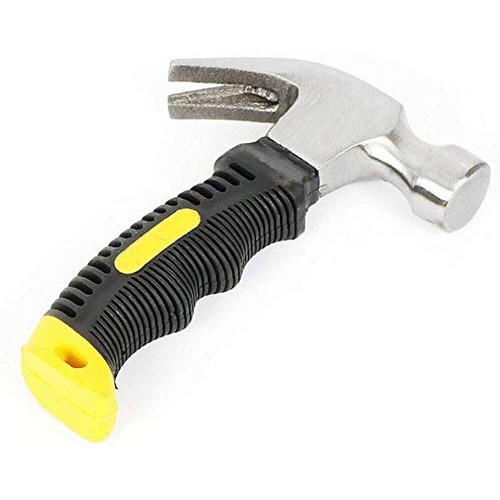 Engineering Hammer，10 Oz Mini Claw Hammer, Multifunctional Carbon...