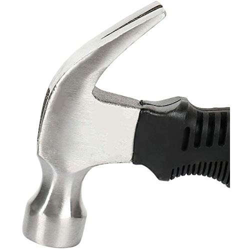Engineering Hammer，10 Oz Mini Claw Hammer, Multifunctional Carbon...