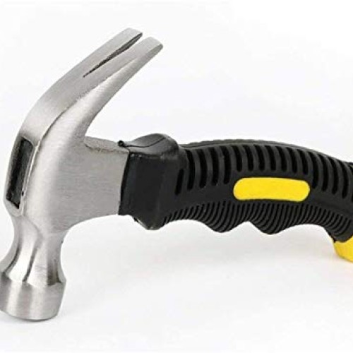 Engineering Hammer，10 Oz Mini Claw Hammer, Multifunctional Carbon...