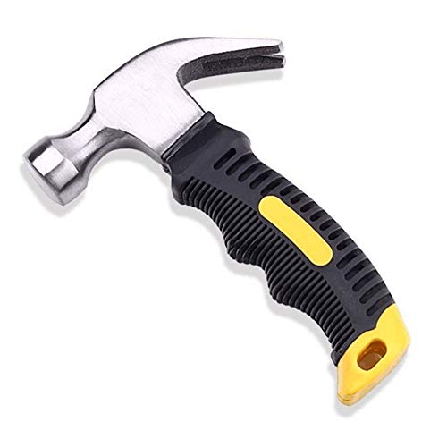 Engineering Hammer，10 Oz Mini Claw Hammer, Multifunctional Carbon...
