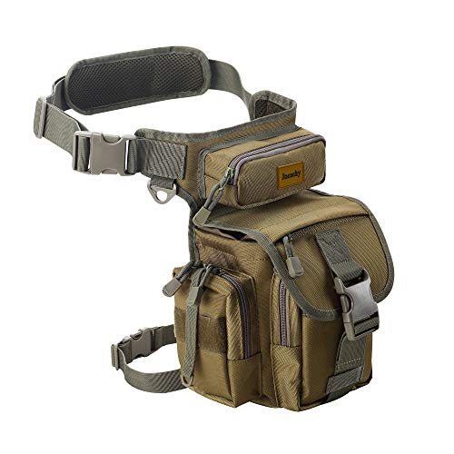 Multifunctional Drop Leg Waist Bag, Tactical Military Thigh Hip Ou...