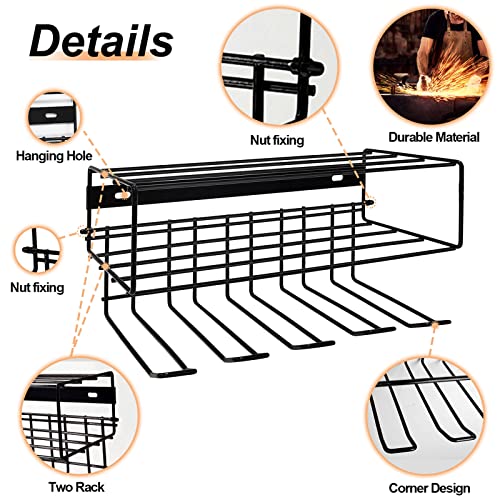 JULINE Power Tool Organizer, Garage Storage Drill Holder Wall Moun...