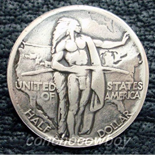 JumpingLight Western TACK Oregon Memorial Indian Reproduction Coin...
