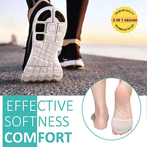 Metatarsal Pads, Gel Toe Separators, Bunion Corrector Cushion, Toe...