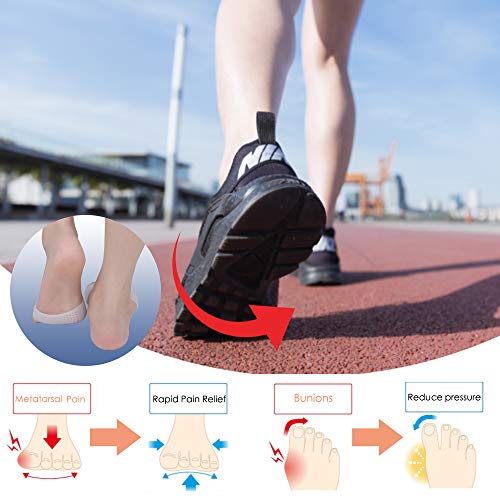 Metatarsal Pads, Gel Toe Separators, Bunion Corrector Cushion, Toe...